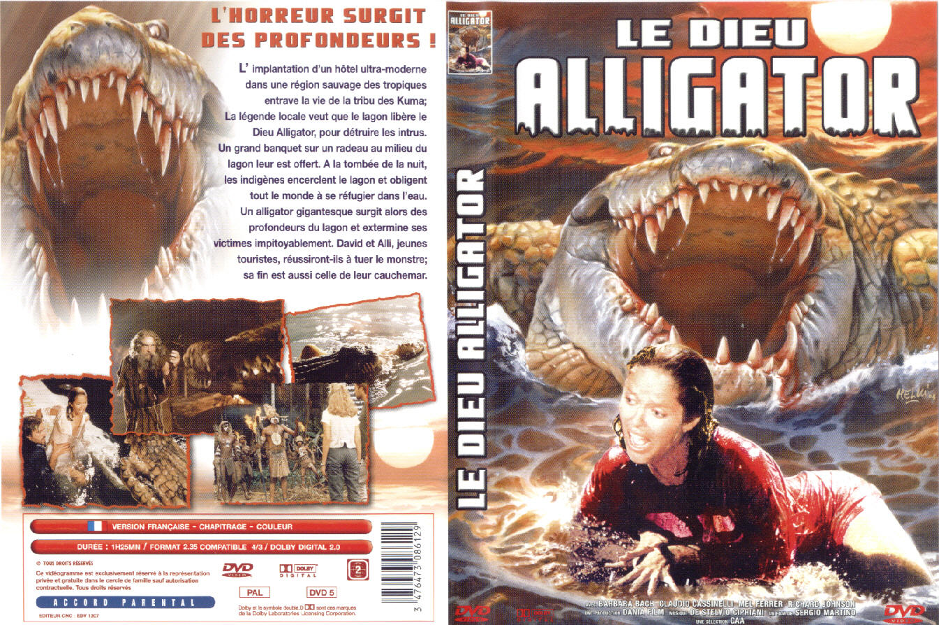 Jaquette DVD Le dieu alligator