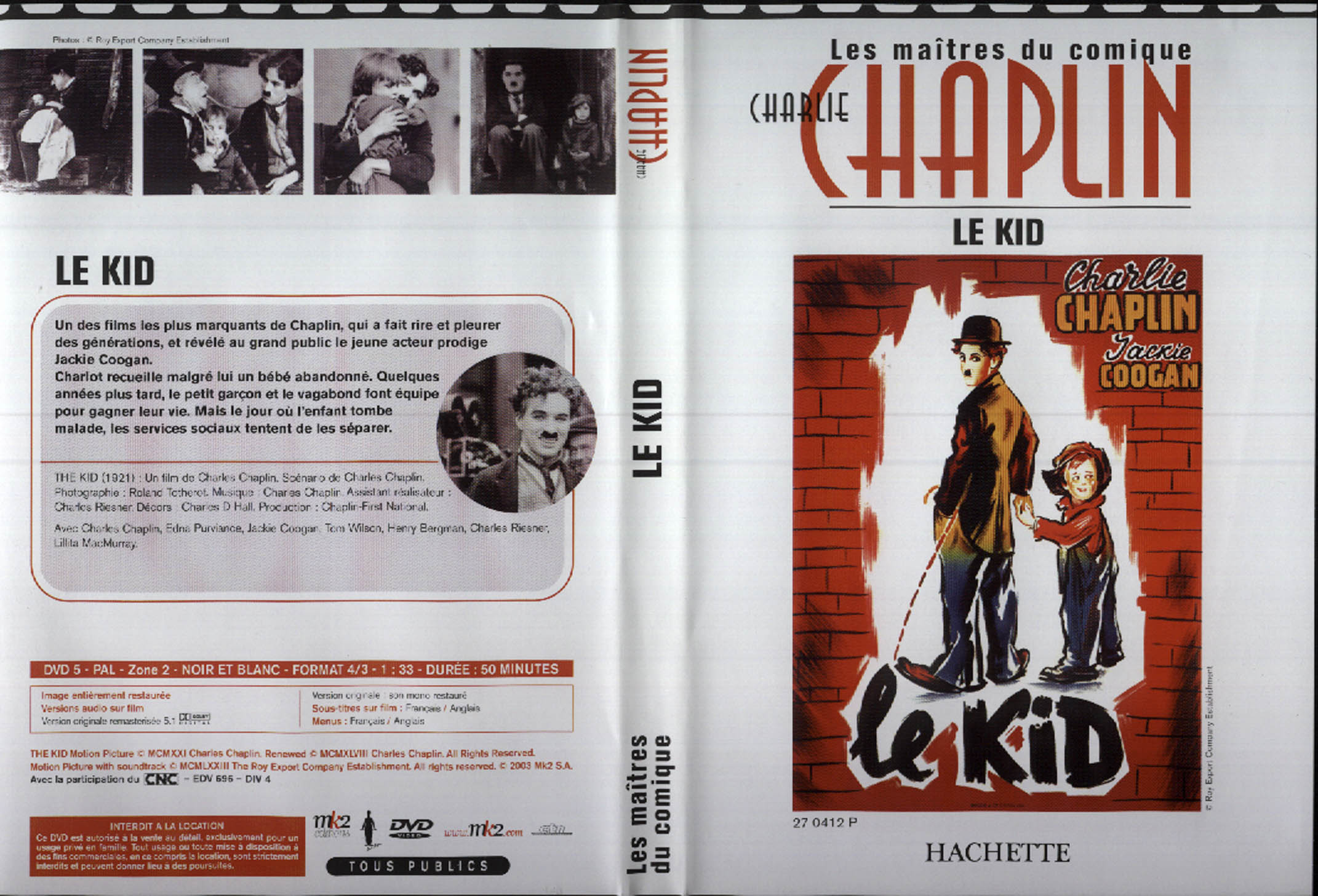 Jaquette DVD Le kid