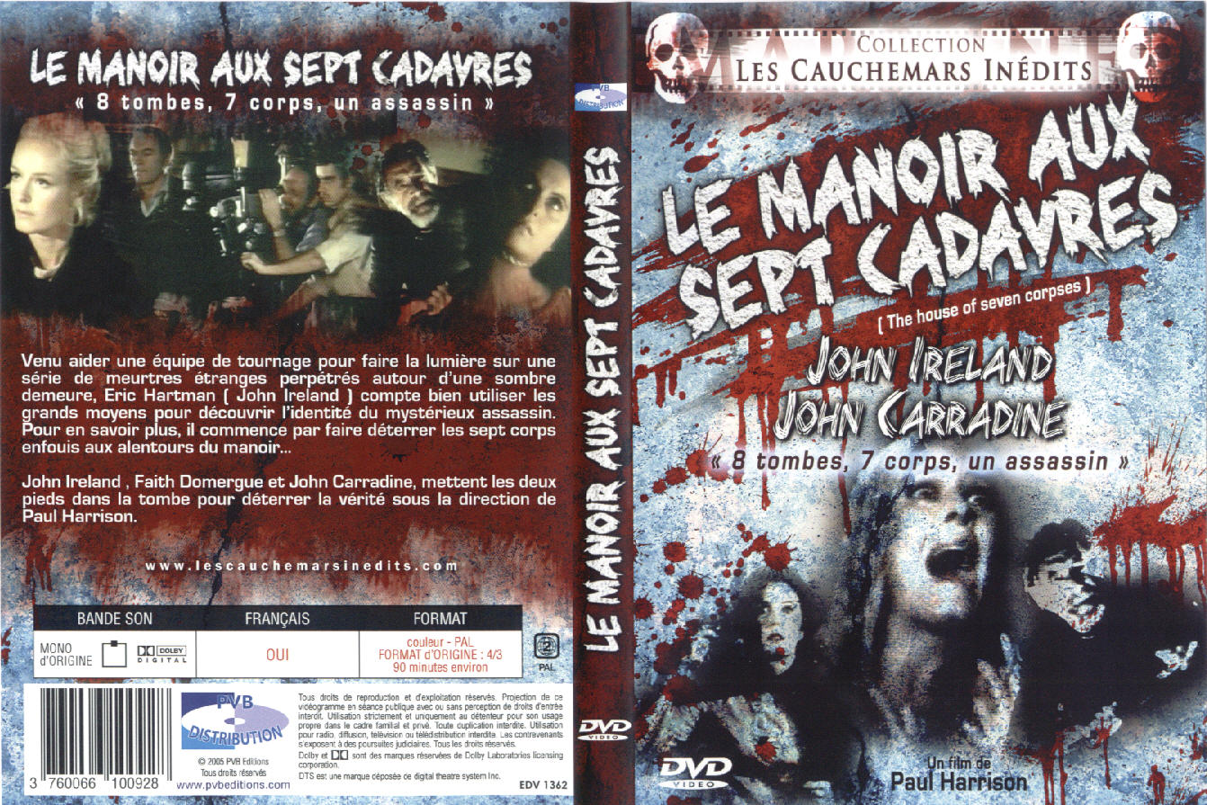 Jaquette DVD Le manoir aux sept cadavres