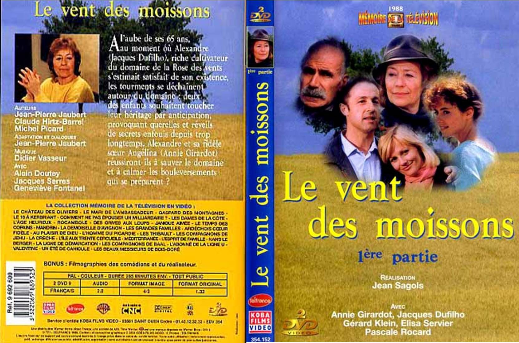 Jaquette DVD Le vent des moisson 1 ere partie