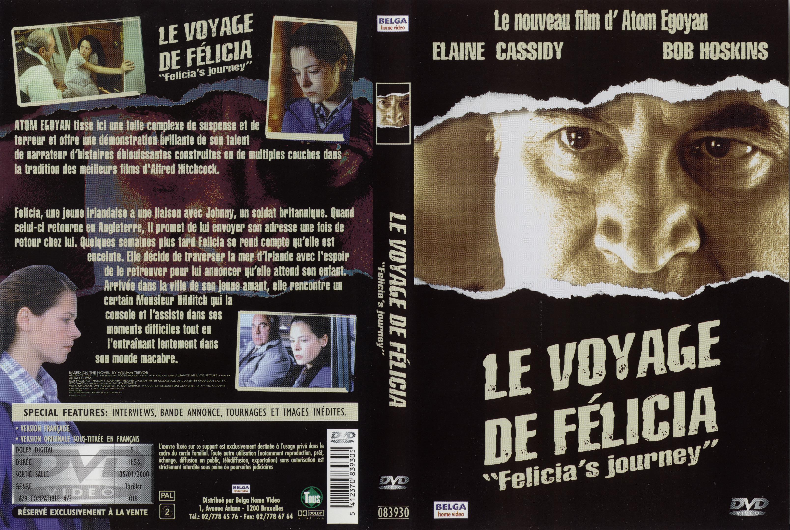Jaquette DVD Le voyage de Flicia