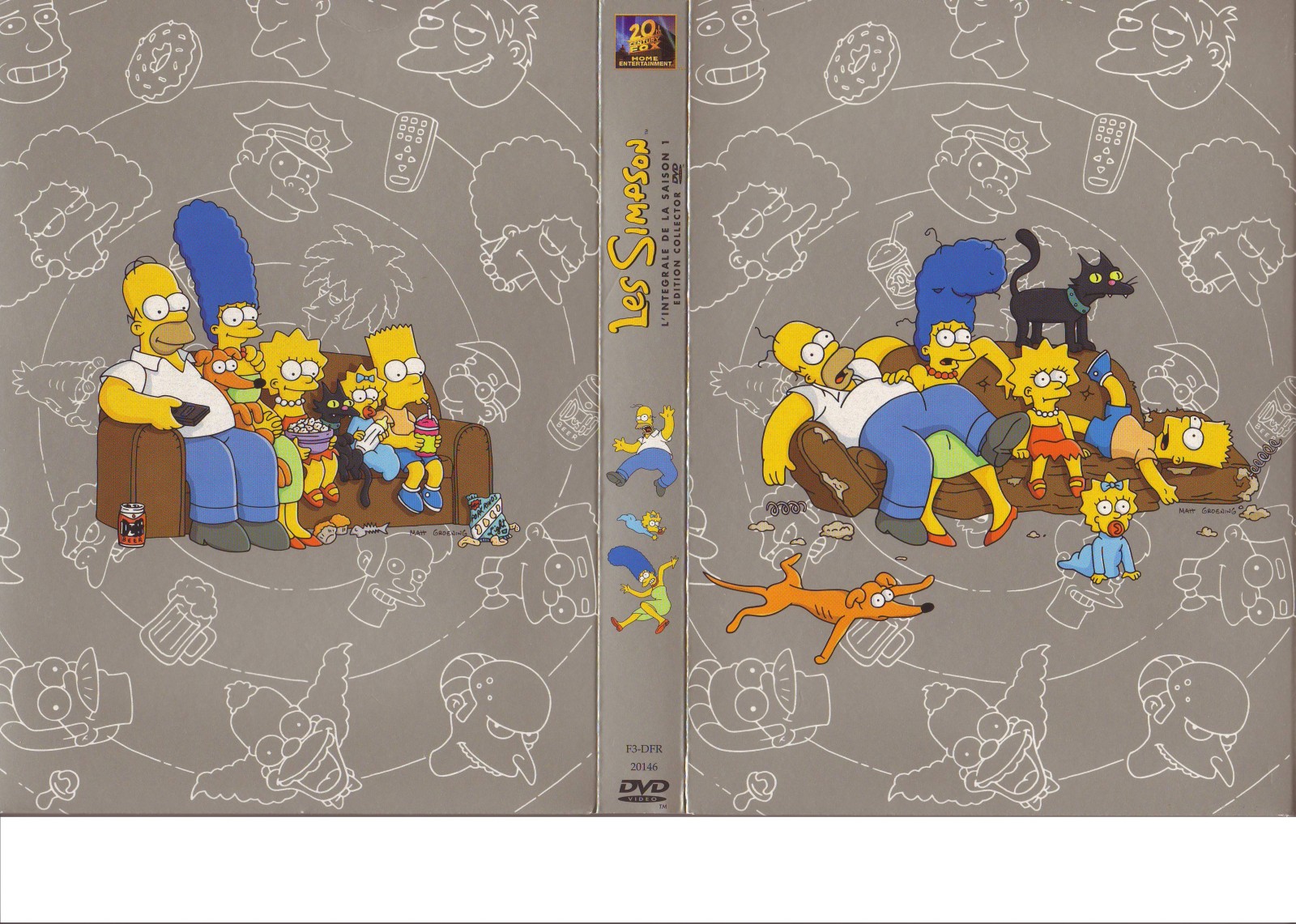 Jaquette DVD Les Simpsons Saison 1
