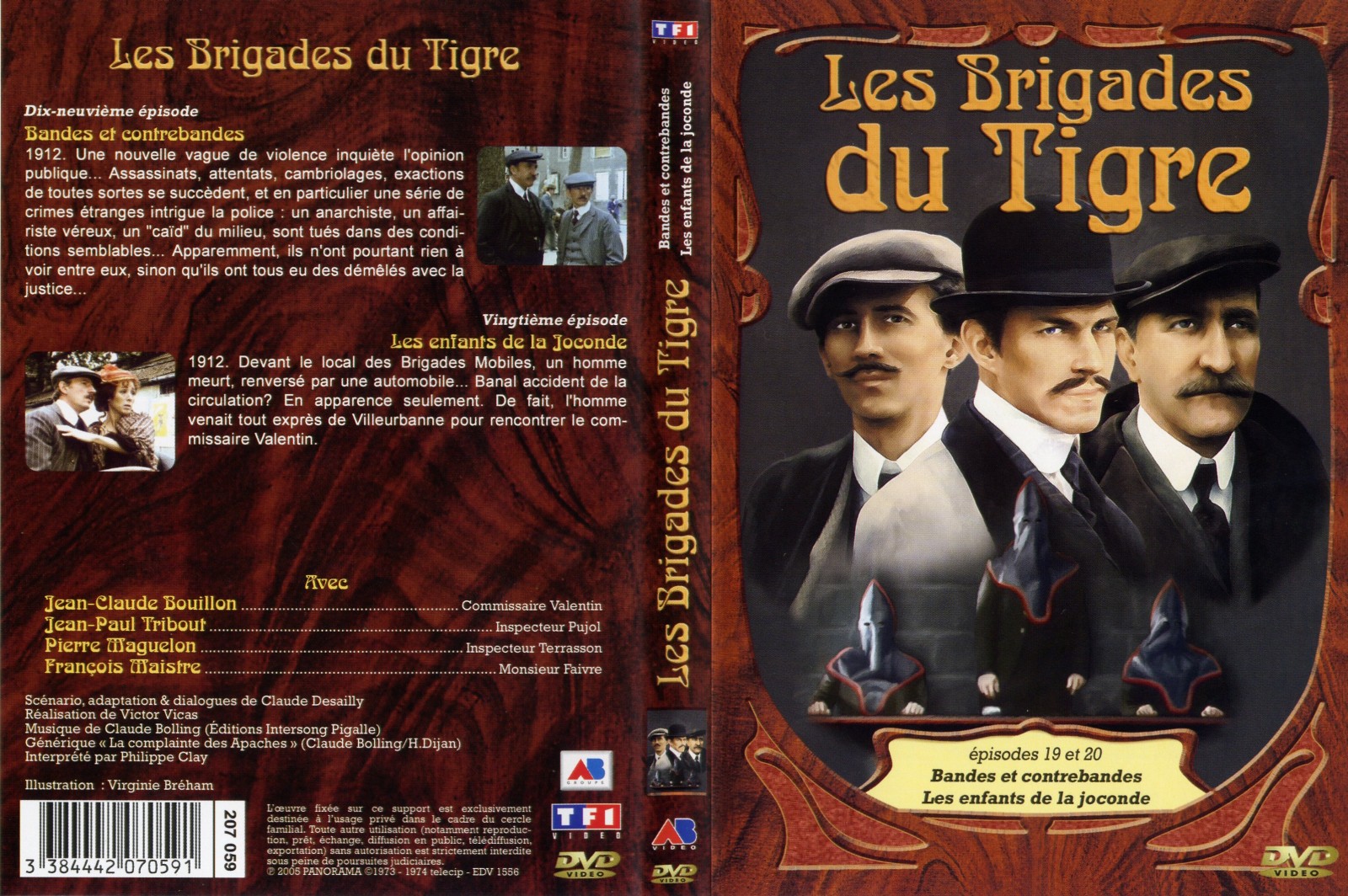 Jaquette DVD Les brigades du tigre vol 10