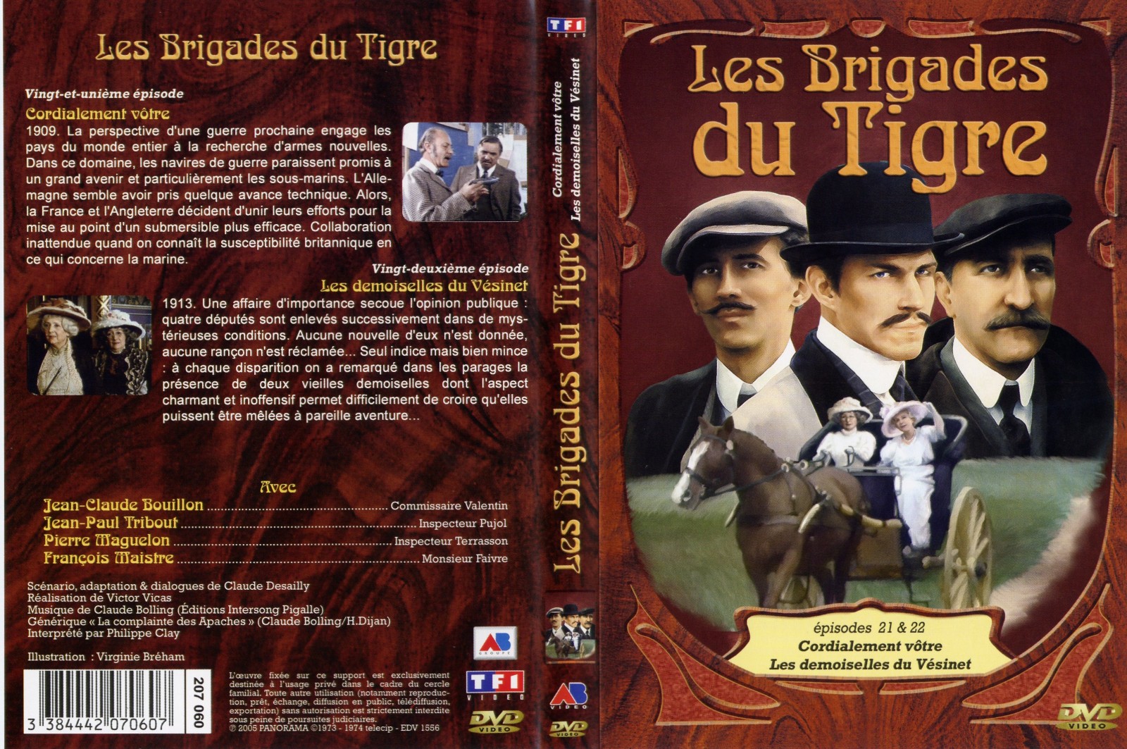 Jaquette DVD Les brigades du tigre vol 11