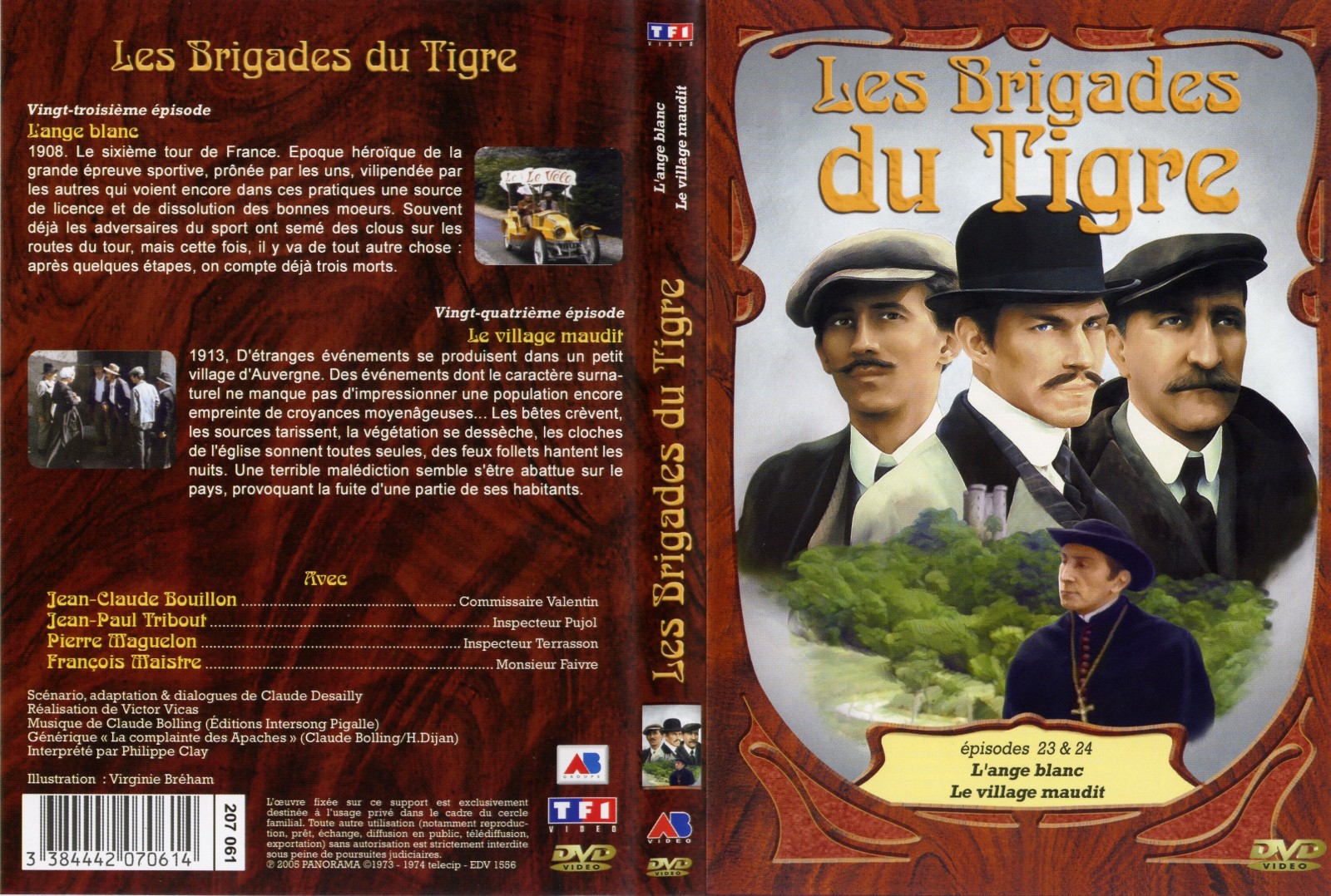 Jaquette DVD Les brigades du tigre vol 12