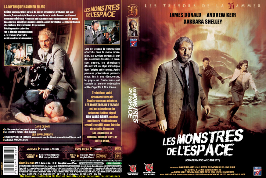 Jaquette DVD Les monstres de l