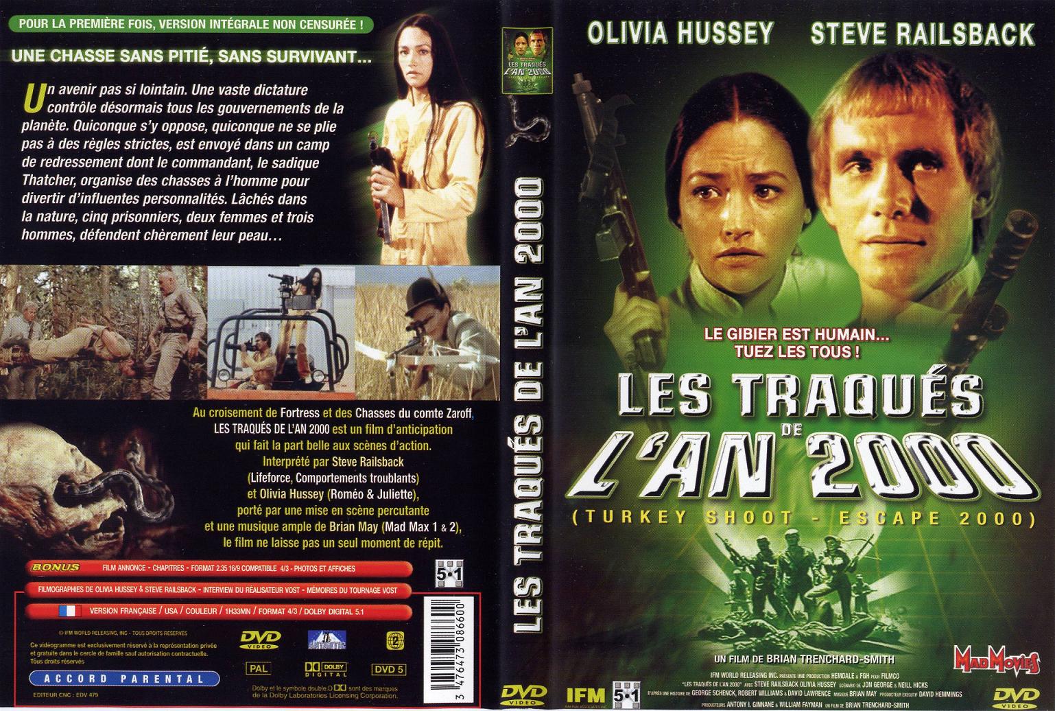 Jaquette DVD Les traqus de l