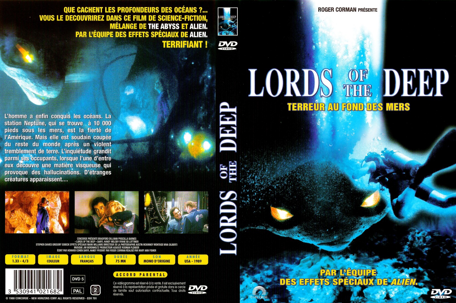 Jaquette DVD Lords of the deep