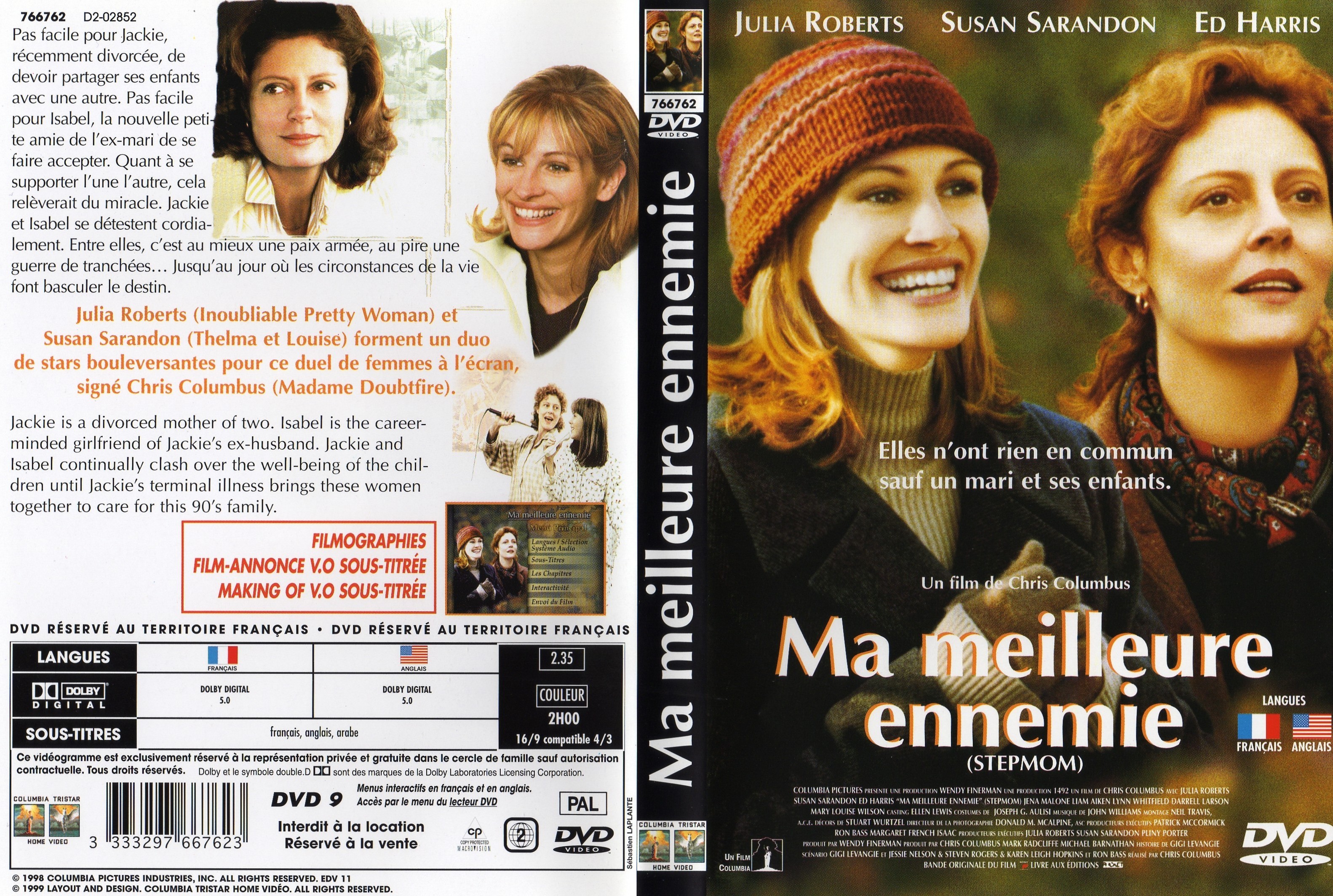 Jaquette DVD Ma meilleure ennemie