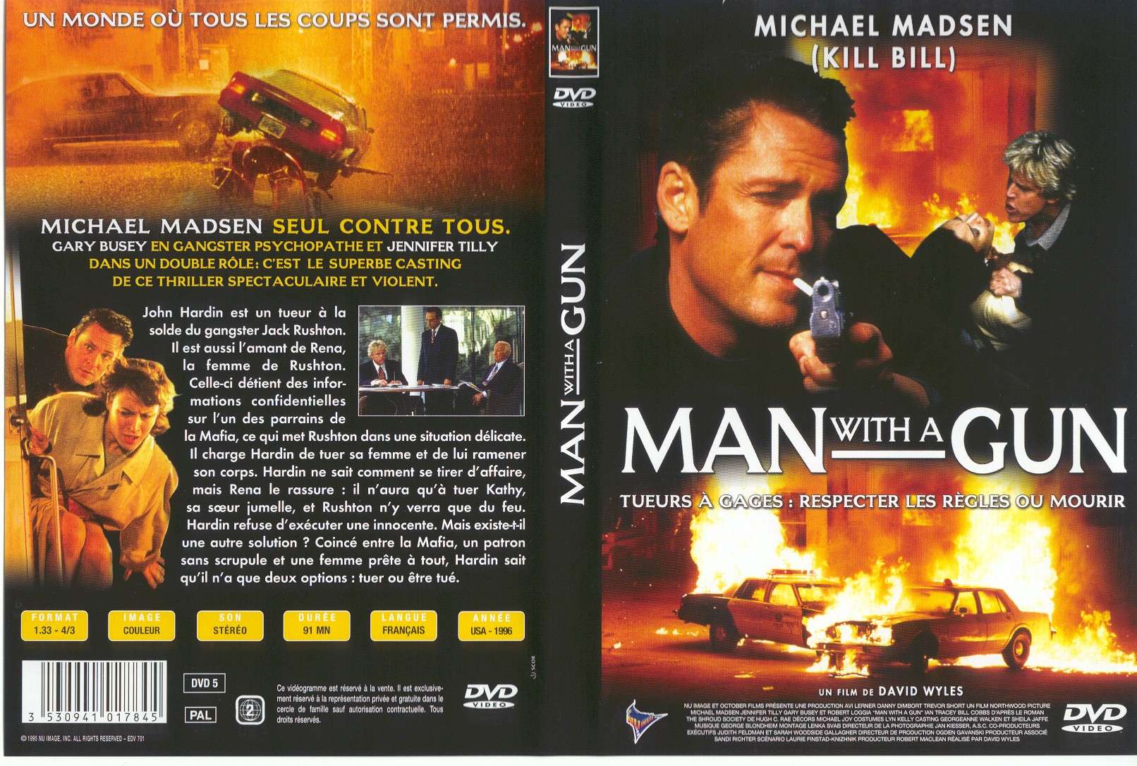 Jaquette DVD Man with gun