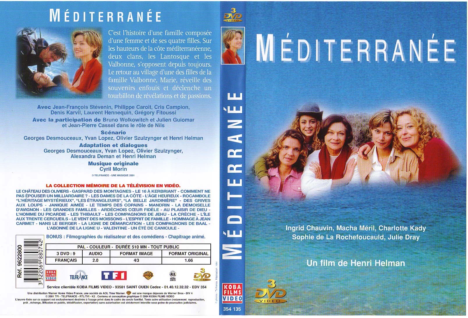 Jaquette DVD Mditerrane