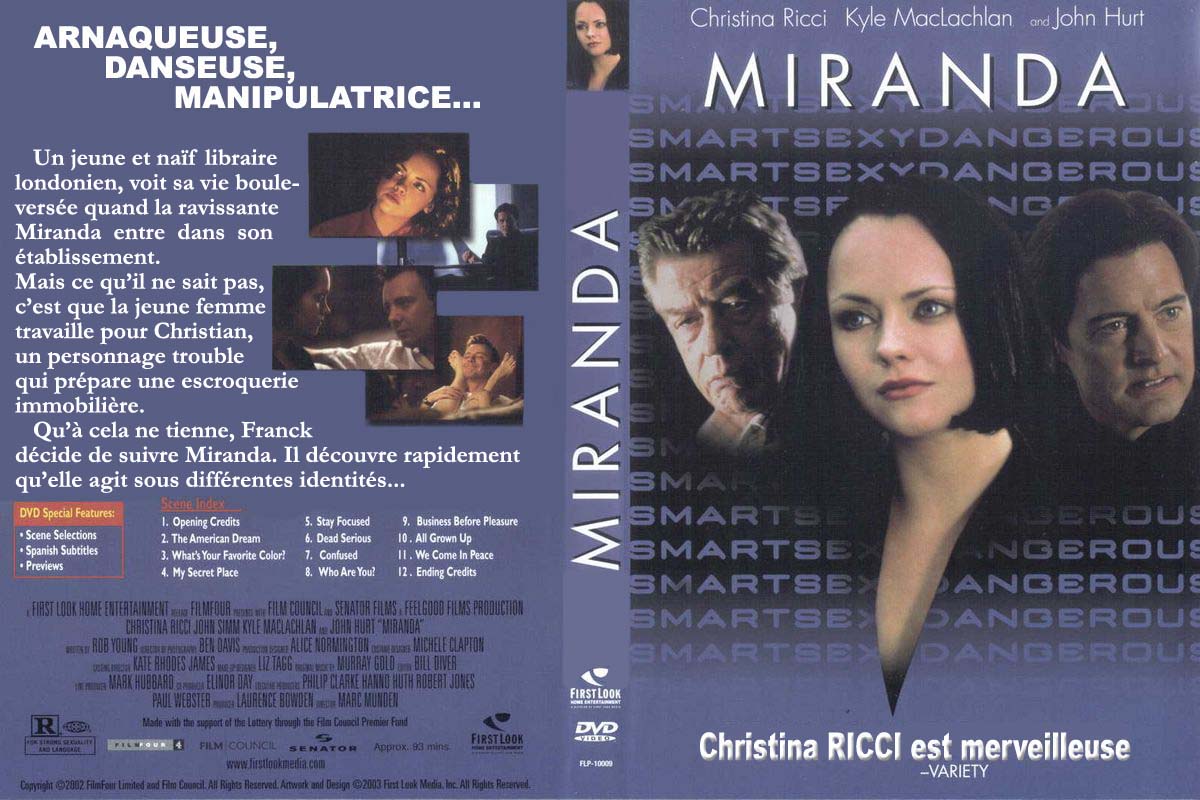 Jaquette DVD Miranda