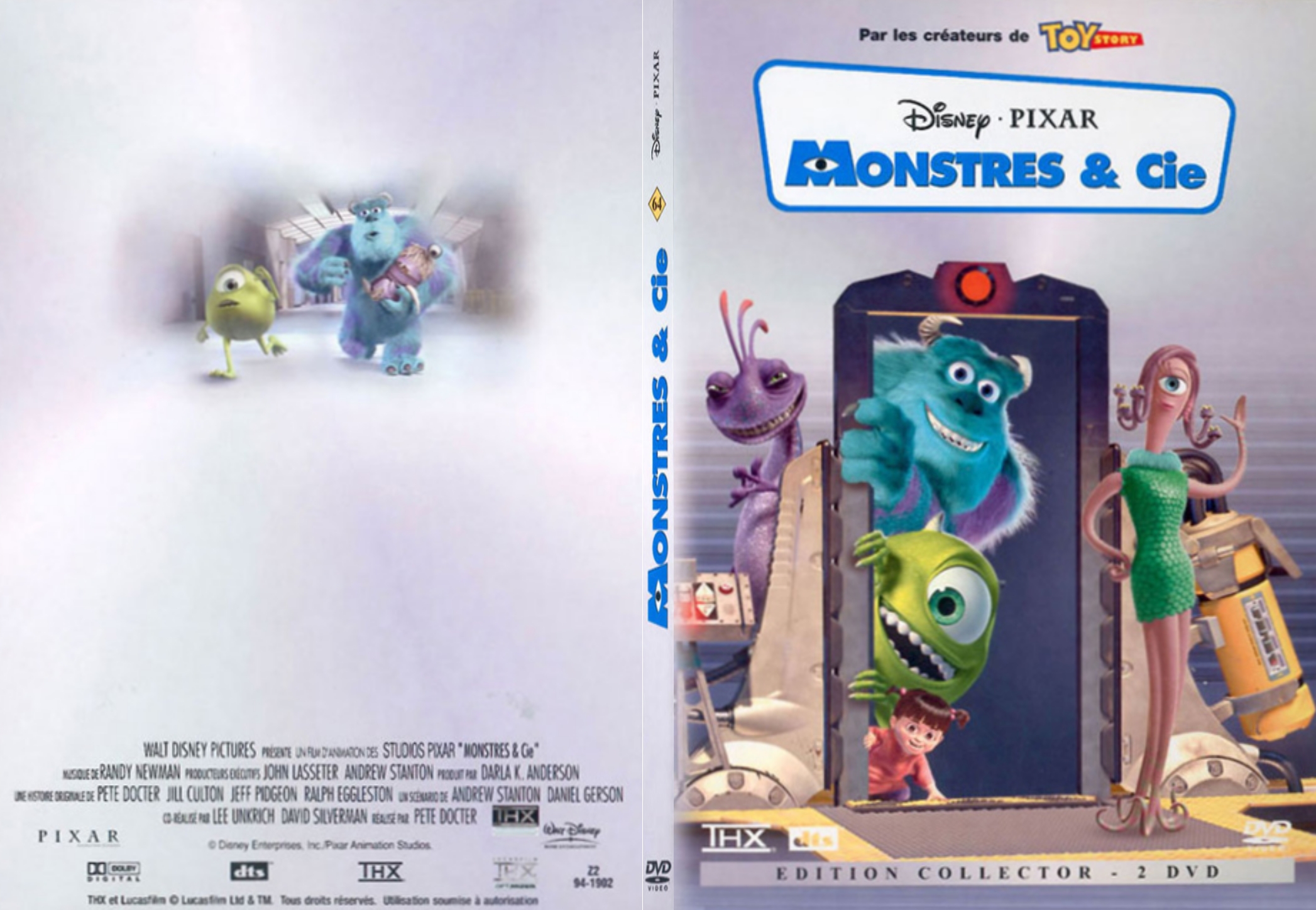 Jaquette DVD Monstres & Cie - SLIM