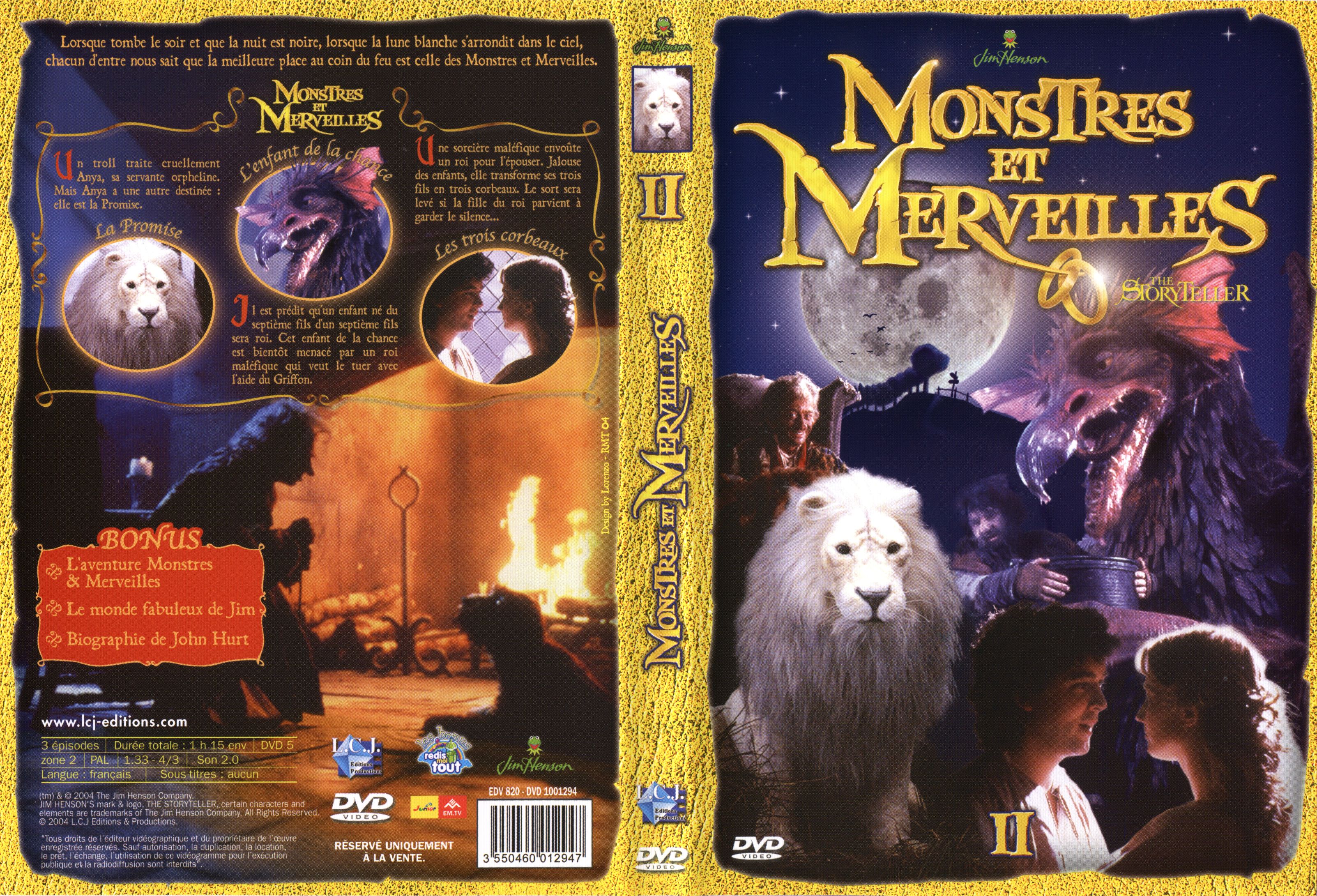 Jaquette DVD Monstres et Merveilles vol 2