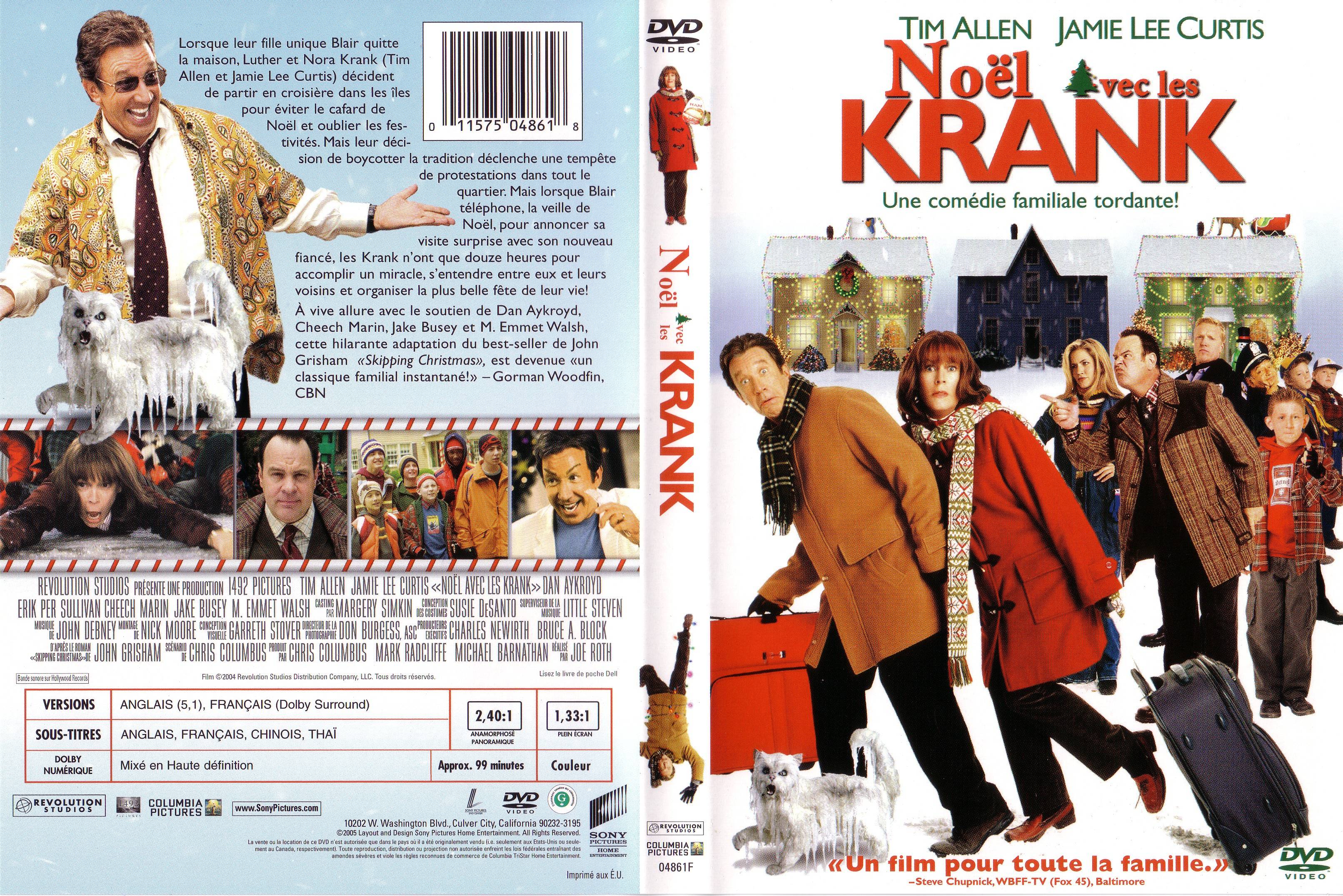 Jaquette DVD Noel avec les Krank