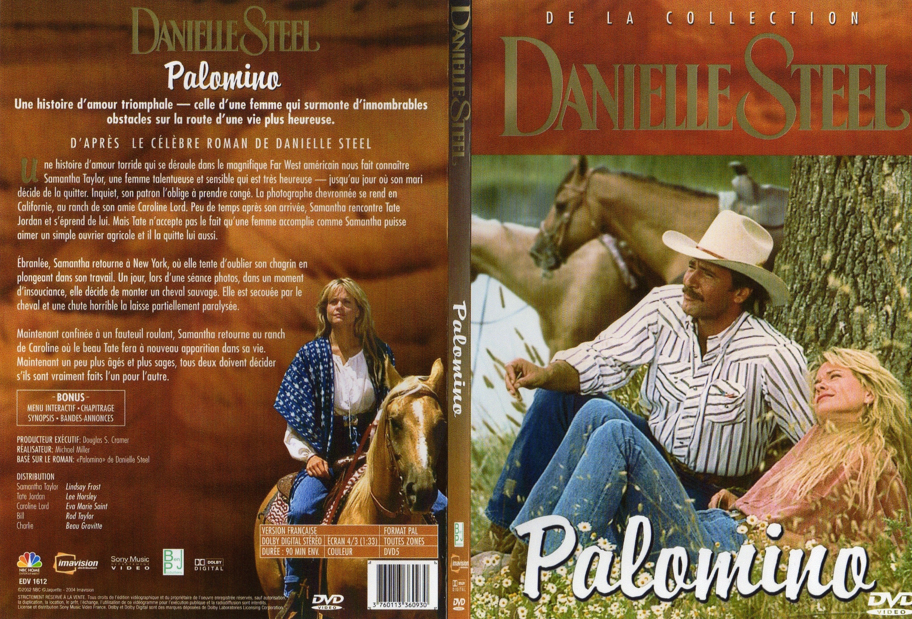 Jaquette DVD Palomino - SLIM