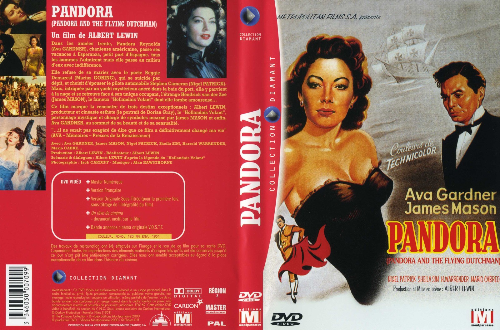 Jaquette DVD Pandora