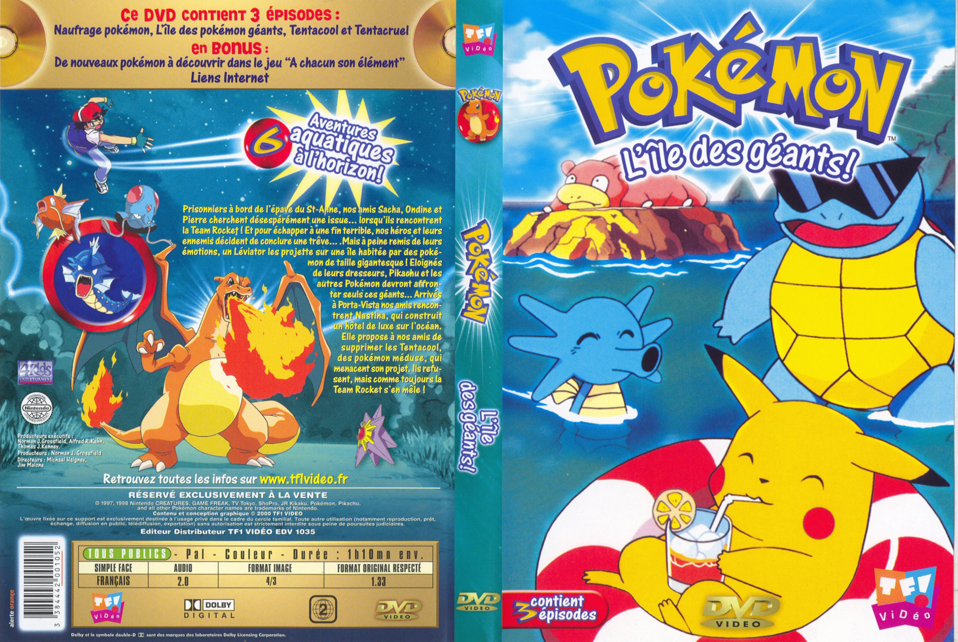 Jaquette DVD Pokemon l