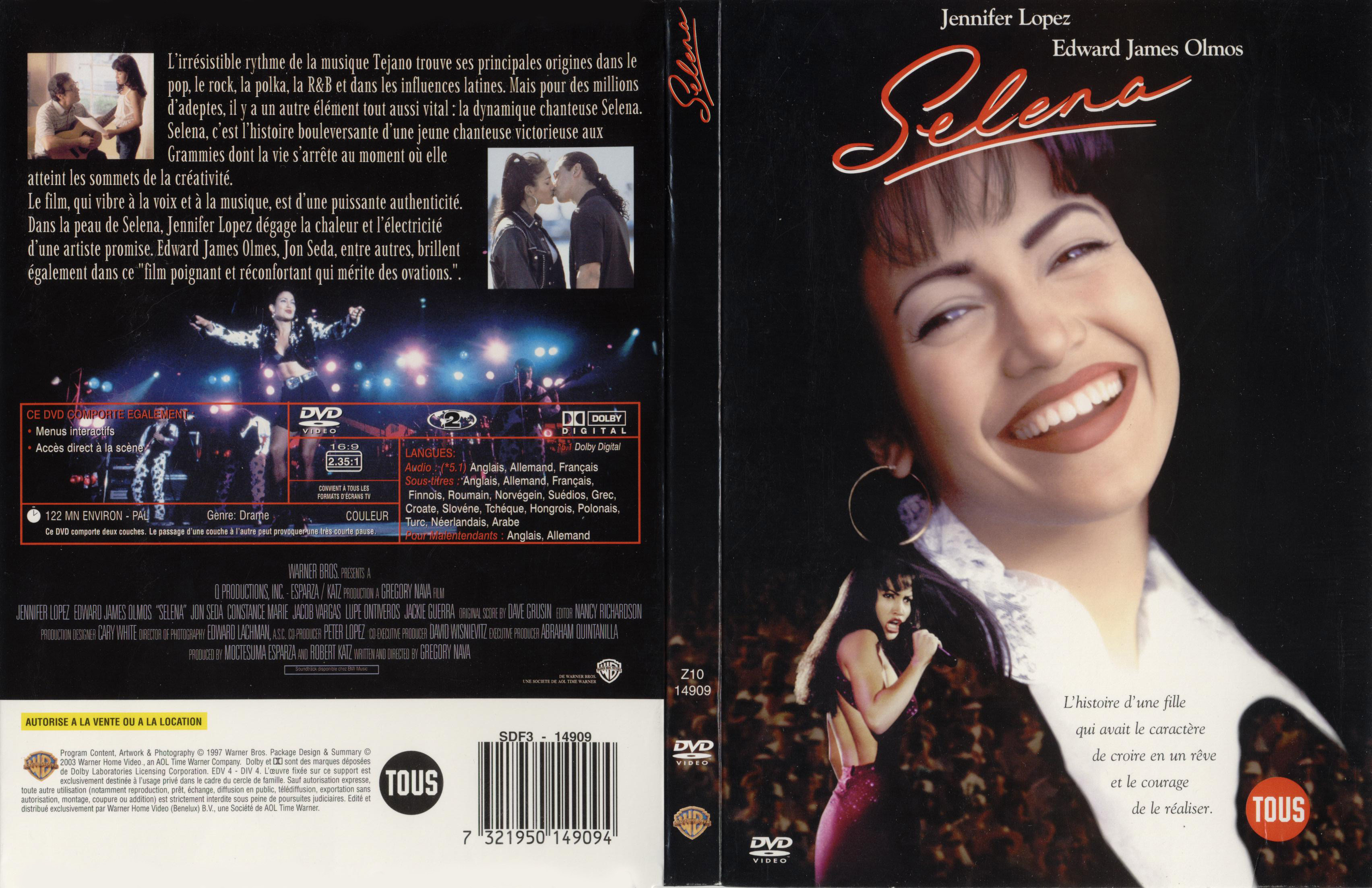 Jaquette DVD Selena