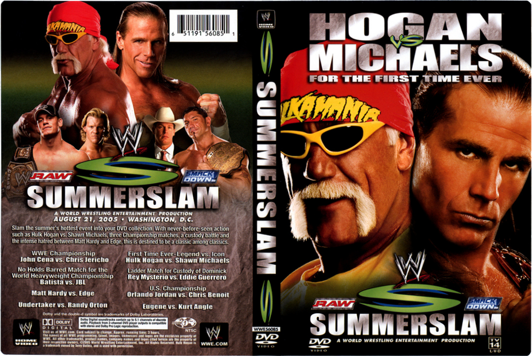 Jaquette DVD Summerslam 2005