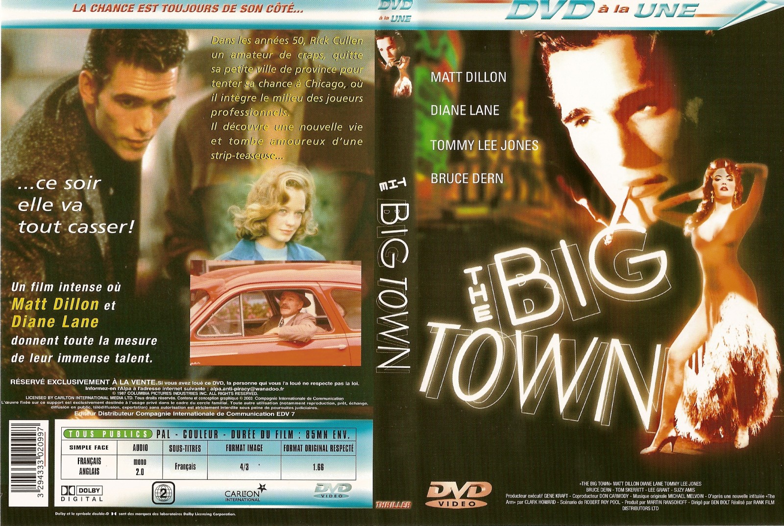 Jaquette DVD The Big Town