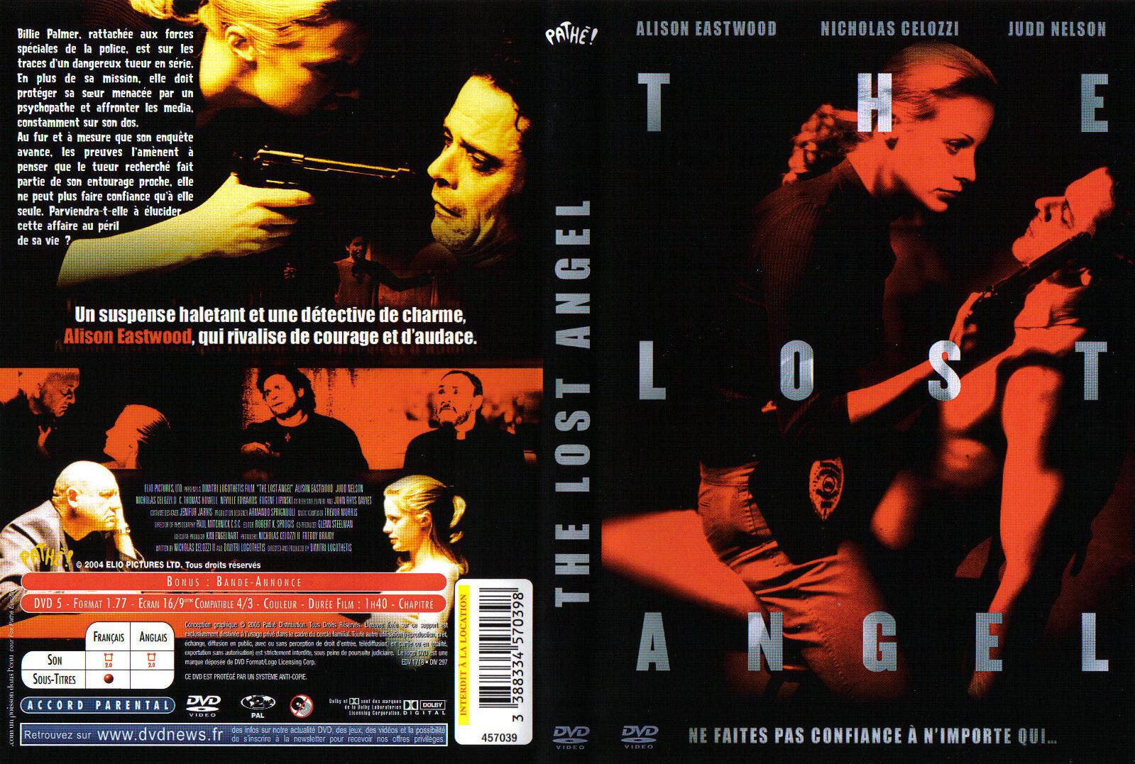 Jaquette DVD The lost angel
