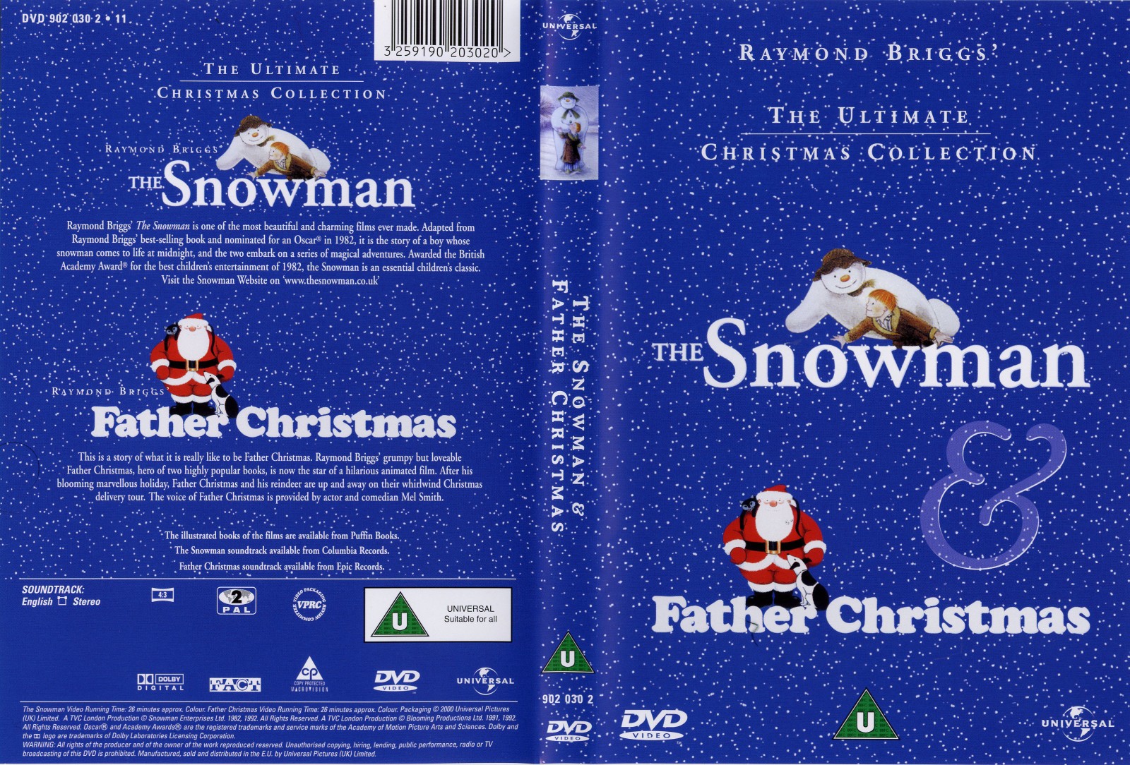 Jaquette DVD The snowman Zone 1
