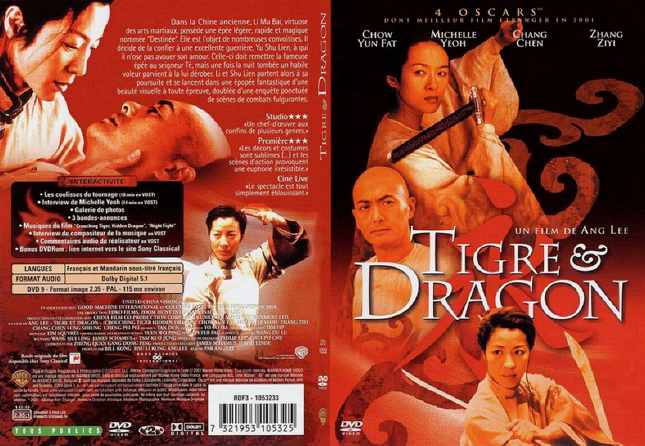Jaquette DVD Tigre et Dragon - SLIM