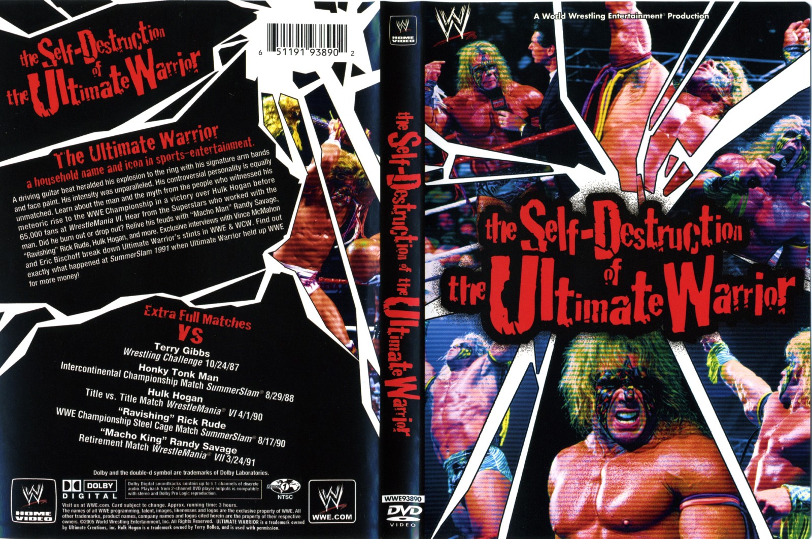 Jaquette DVD Ultimate warrior