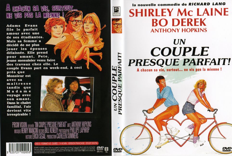 Jaquette DVD Un couple presque parfait (1981)
