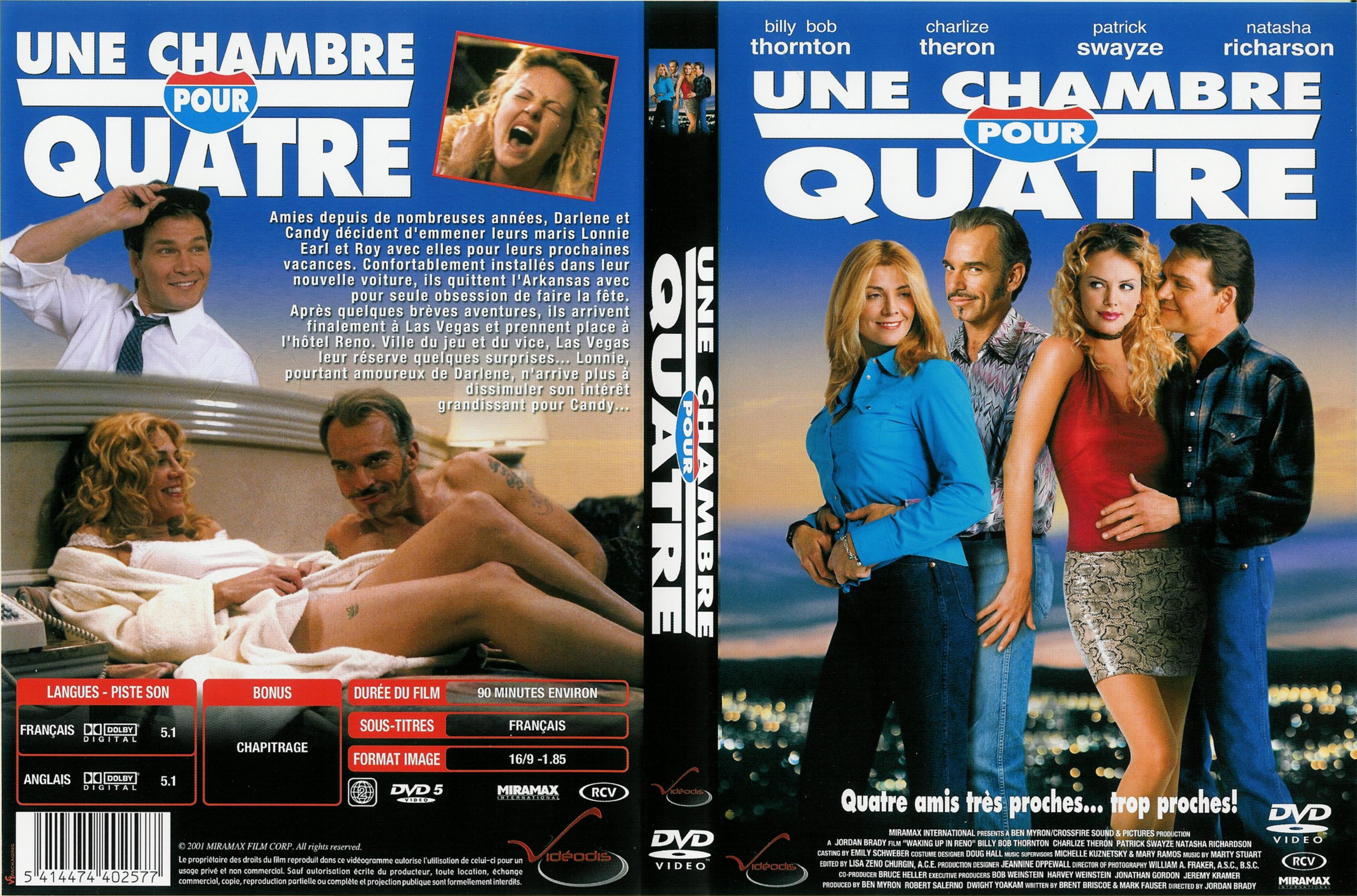 Jaquette DVD Une chambre pour quatre v2