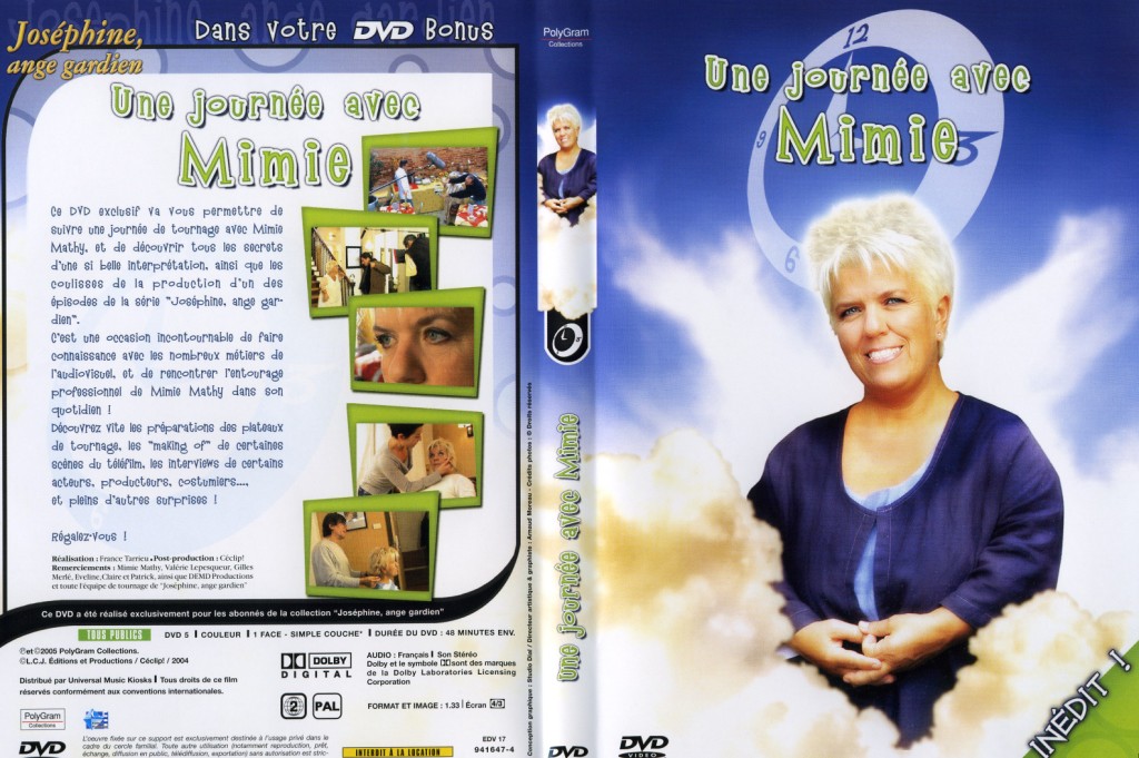 Jaquette DVD Une journe avec Mimie