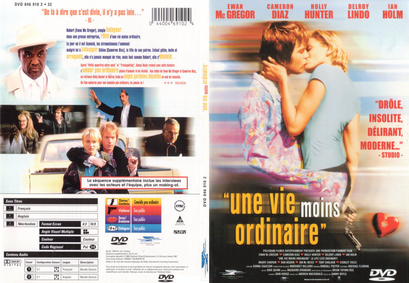 Jaquette DVD Une vie moins ordinaire - SLIM