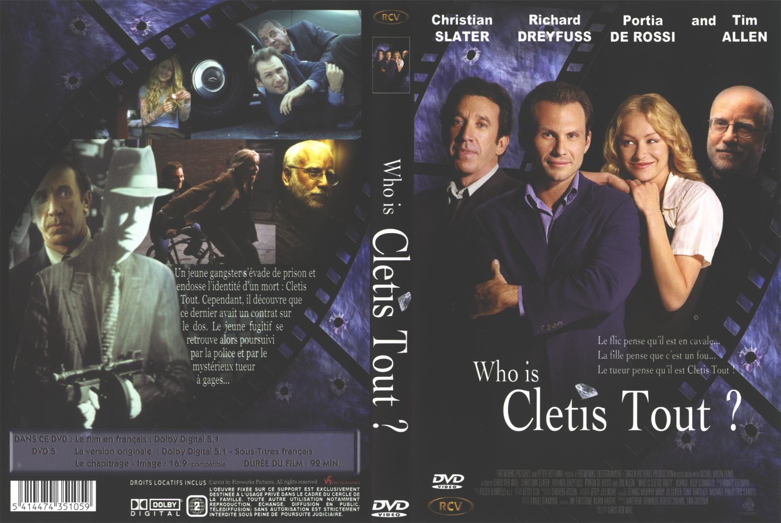 Jaquette DVD Who is cletis tout