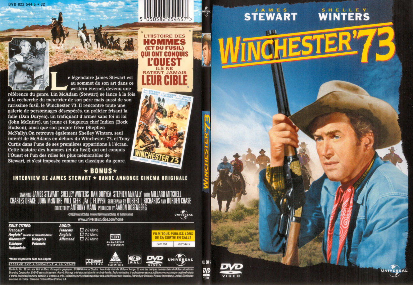 Jaquette DVD Winchester 73 - SLIM
