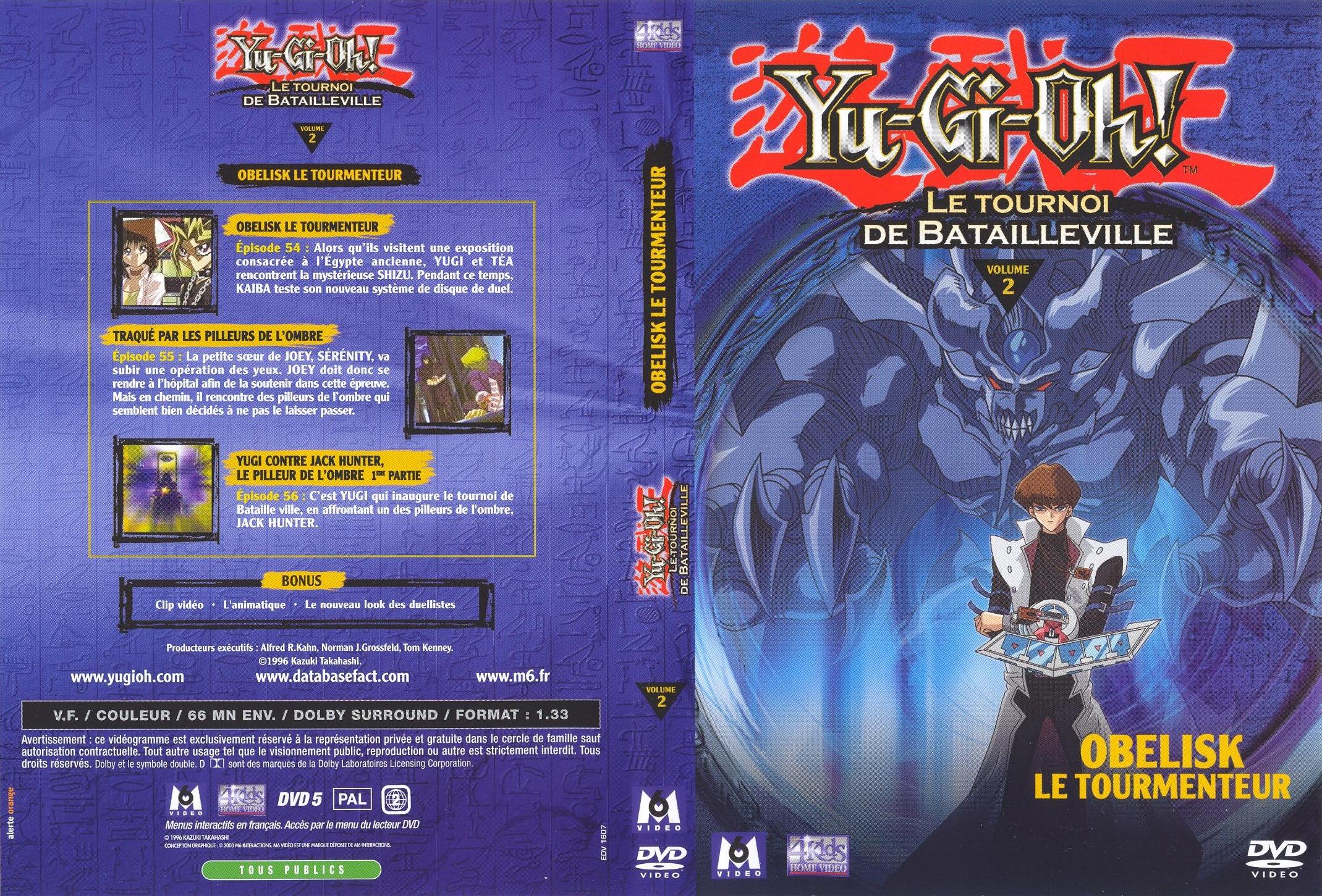 Jaquette DVD Yu-gi-oh! saison 2 vol 2