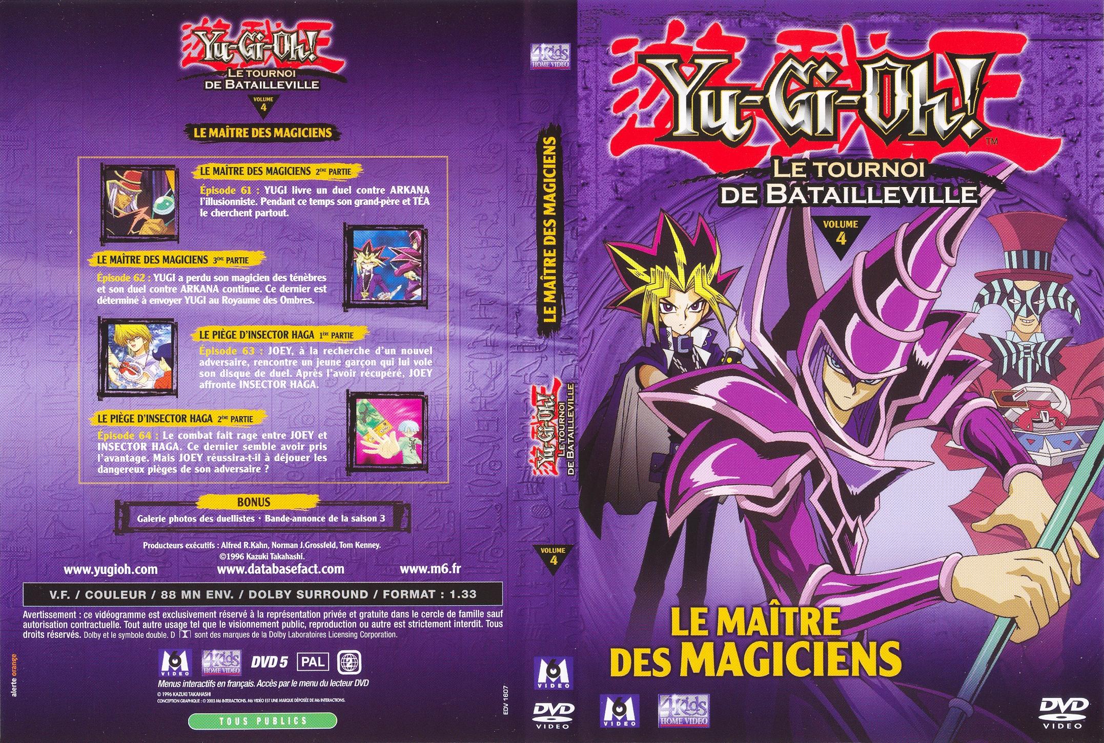 Jaquette DVD Yu-gi-oh! saison 2 vol 4