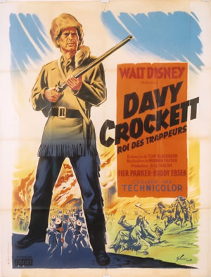 Davy Crockett, Roi des trappeurs