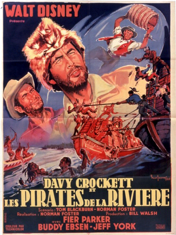 Davy Crockett et les pirates de la rivire