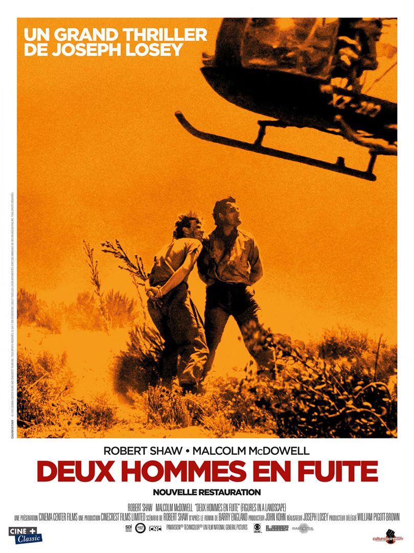 Deux hommes en fuite