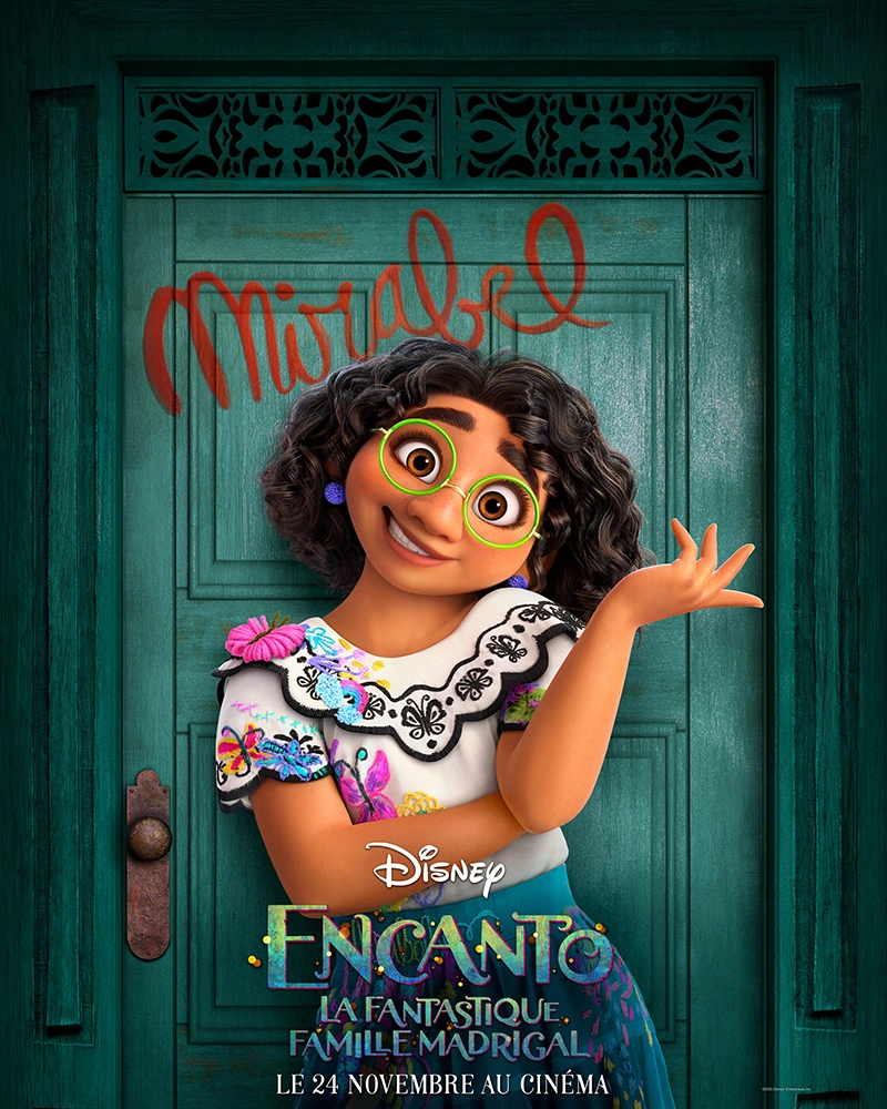 Encanto, la fantastique famille Madrigal : affiche et bande-annonce