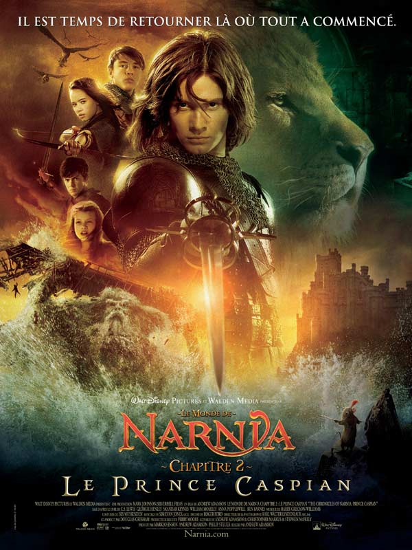 Le monde de Narnia : chapitre 2 - Prince Caspian