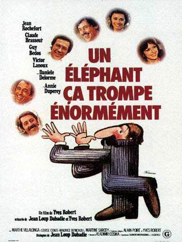 Un lphant, a trompe normment