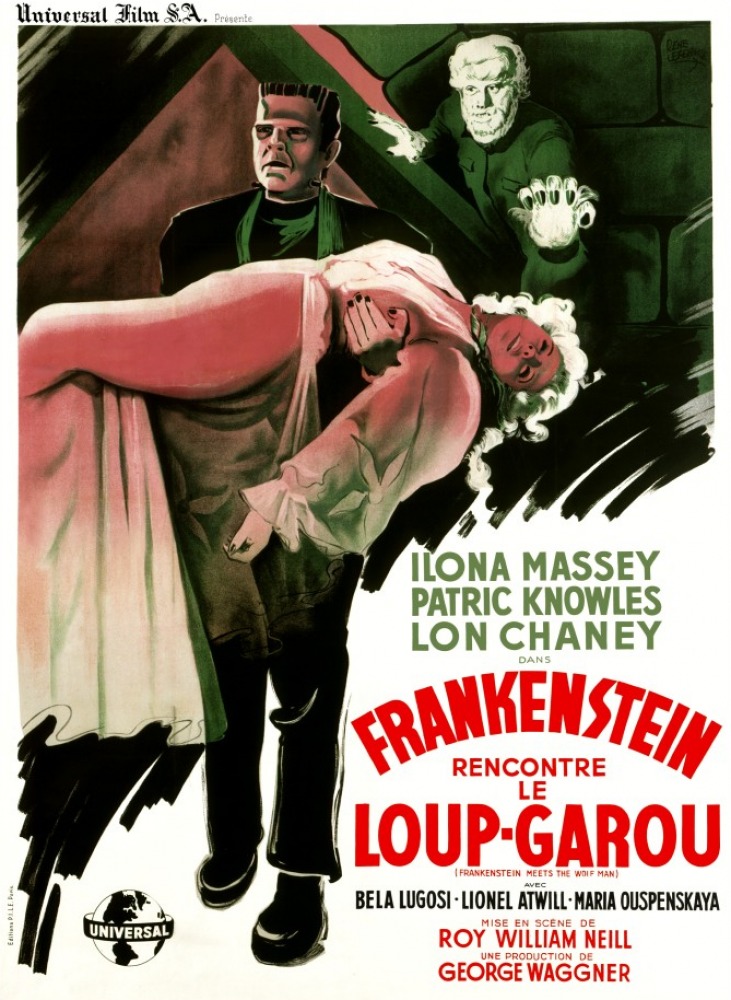 Frankenstein rencontre le Loup-garou