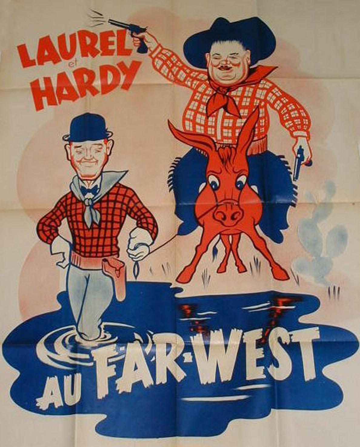 Laurel et Hardy au Far West