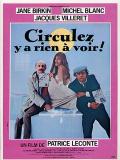 Affiche de Circulez y