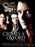 Affiche de Crimes  Oxford