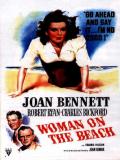 Affiche de La femme sur la plage