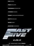 Affiche de Fast Five