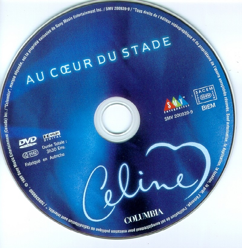 Celine Dion au coeur du stade